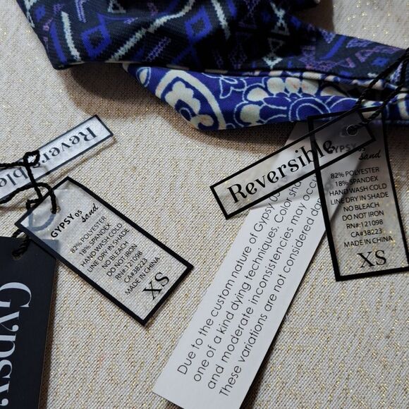 NWT Gypsy 05 Reversible Bathing Suit - Picture 6 of 7